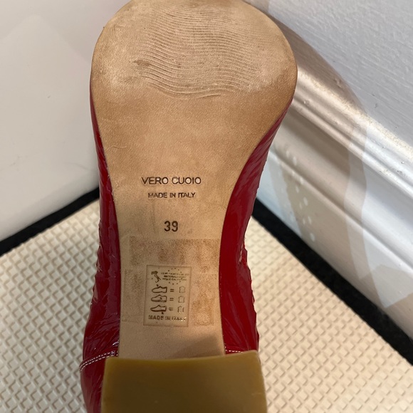 Momenti glossy red heels - Picture 4 of 5